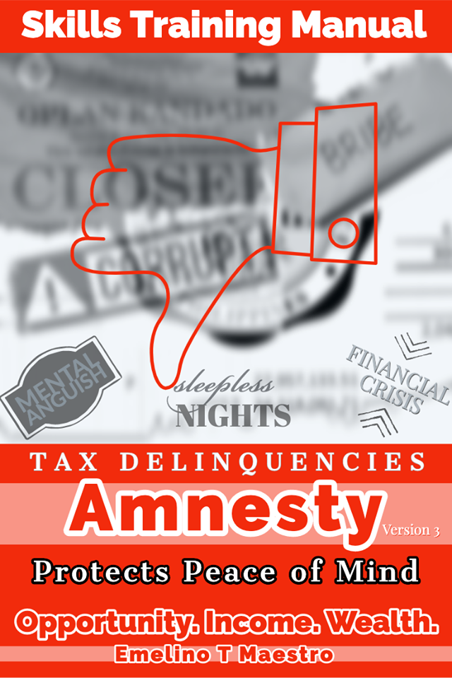 Tax Amnesty on Delinquencies Skill Training Manual